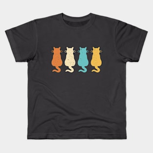 Retro Cat Kids T-Shirt